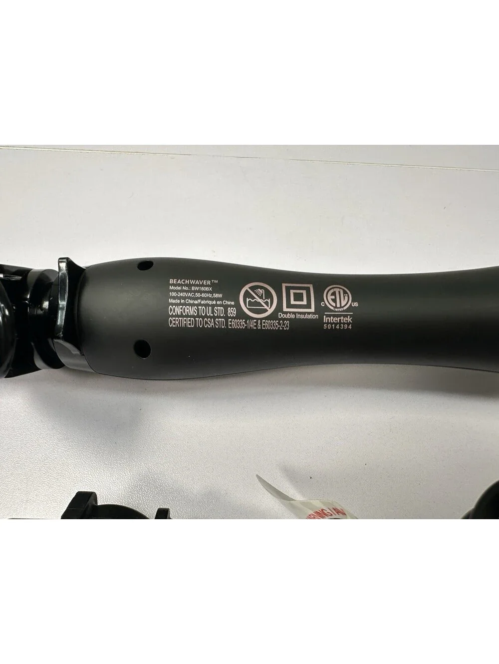 Beachwaver B1 Midnight RoseLimited Edition Rotating Curling Iron - Black/Rose